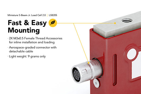 FUTEK LSB205 微型力传感器