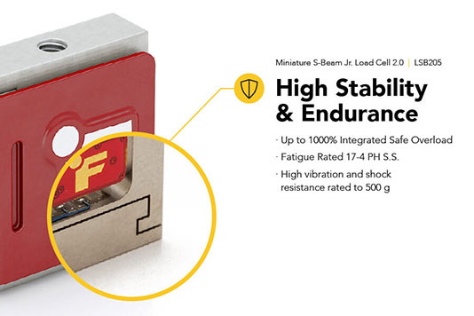 FUTEK LSB205 微型力传感器